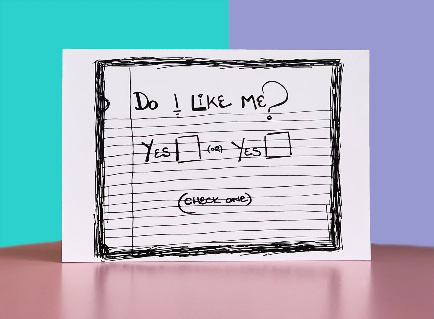 Do I Like Me? Postcard