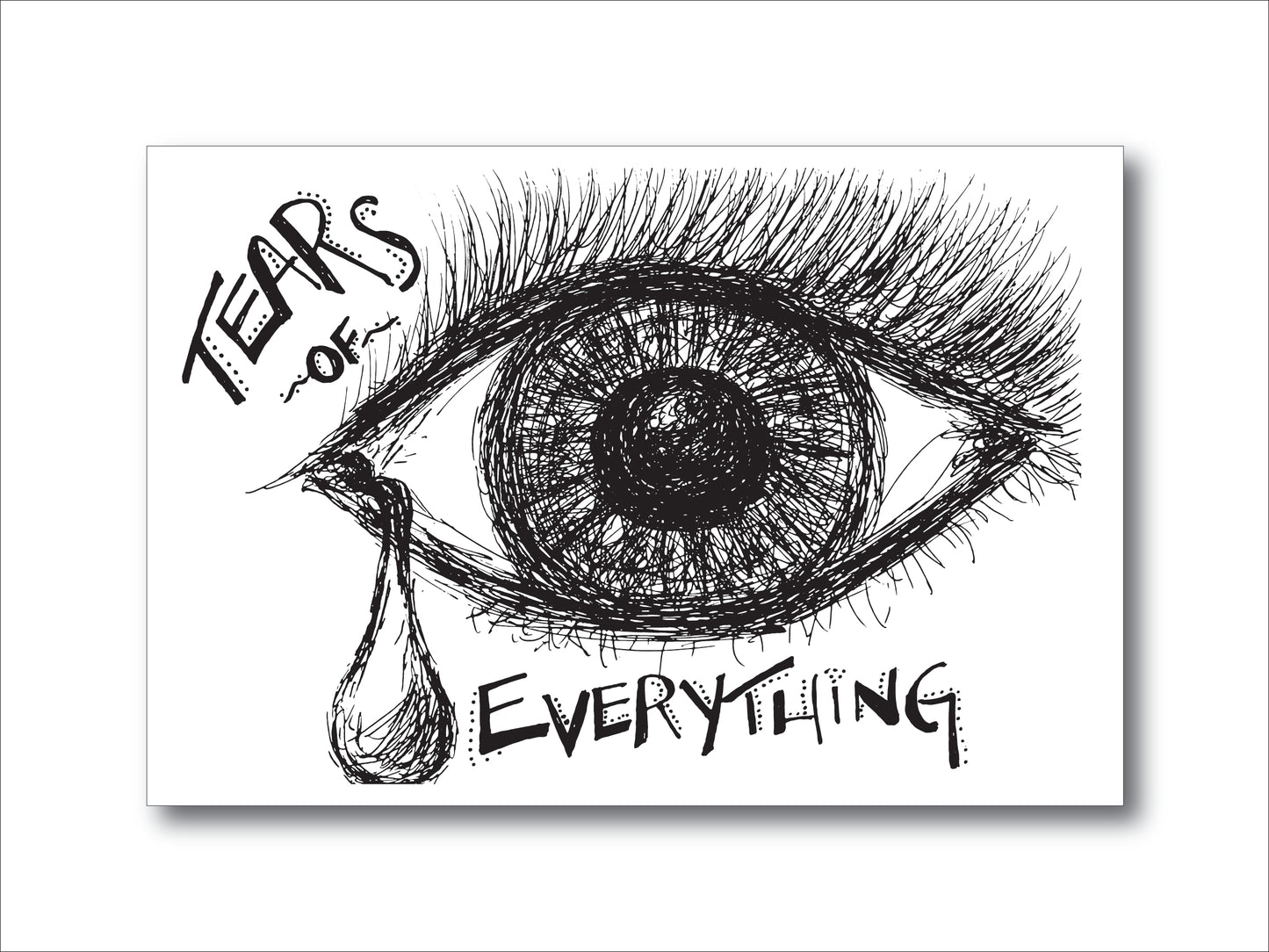 Tears of Everything Postcard