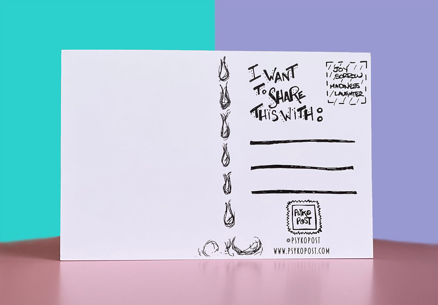 Tears of Everything Postcard