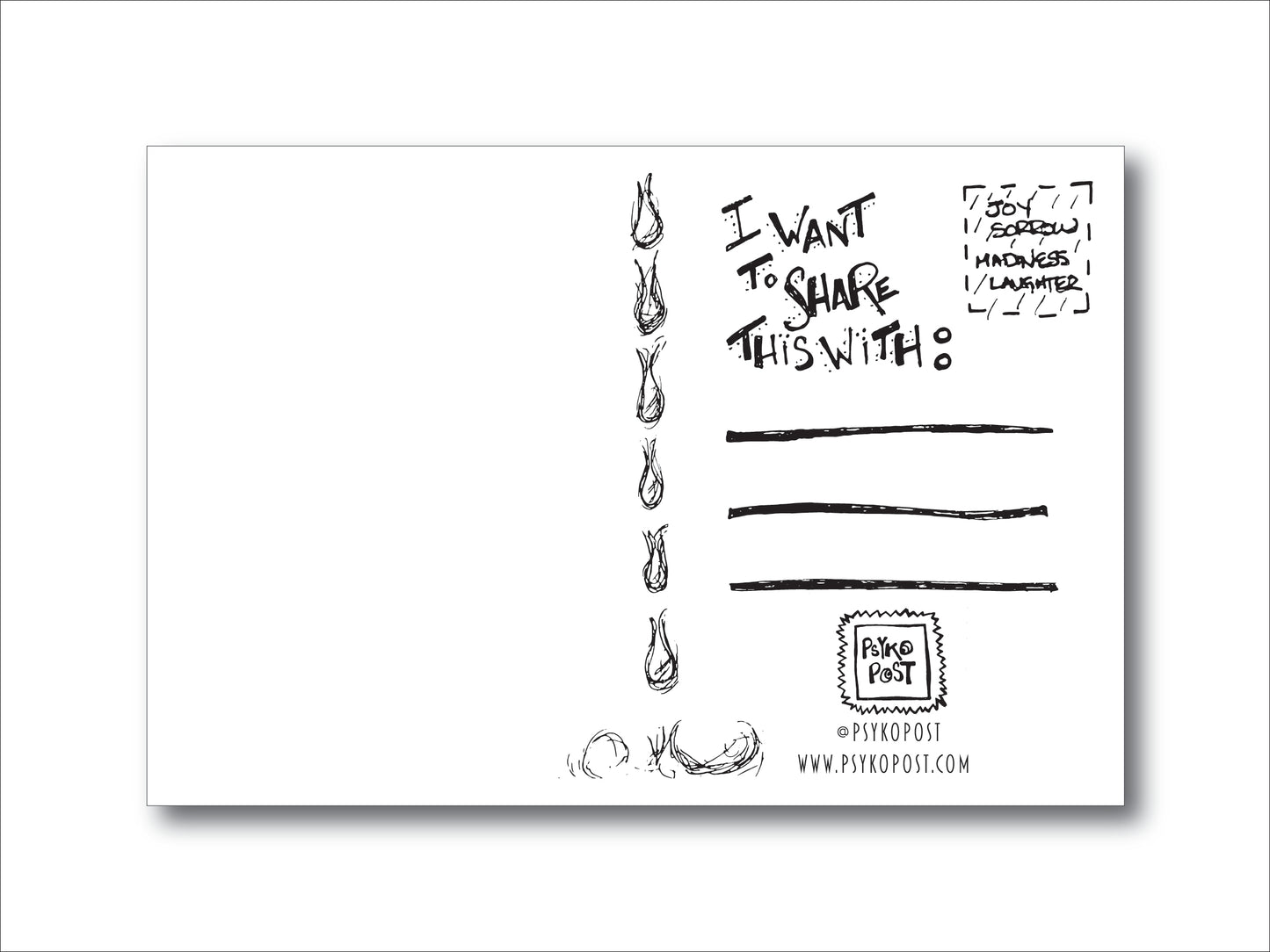 Tears of Everything Postcard