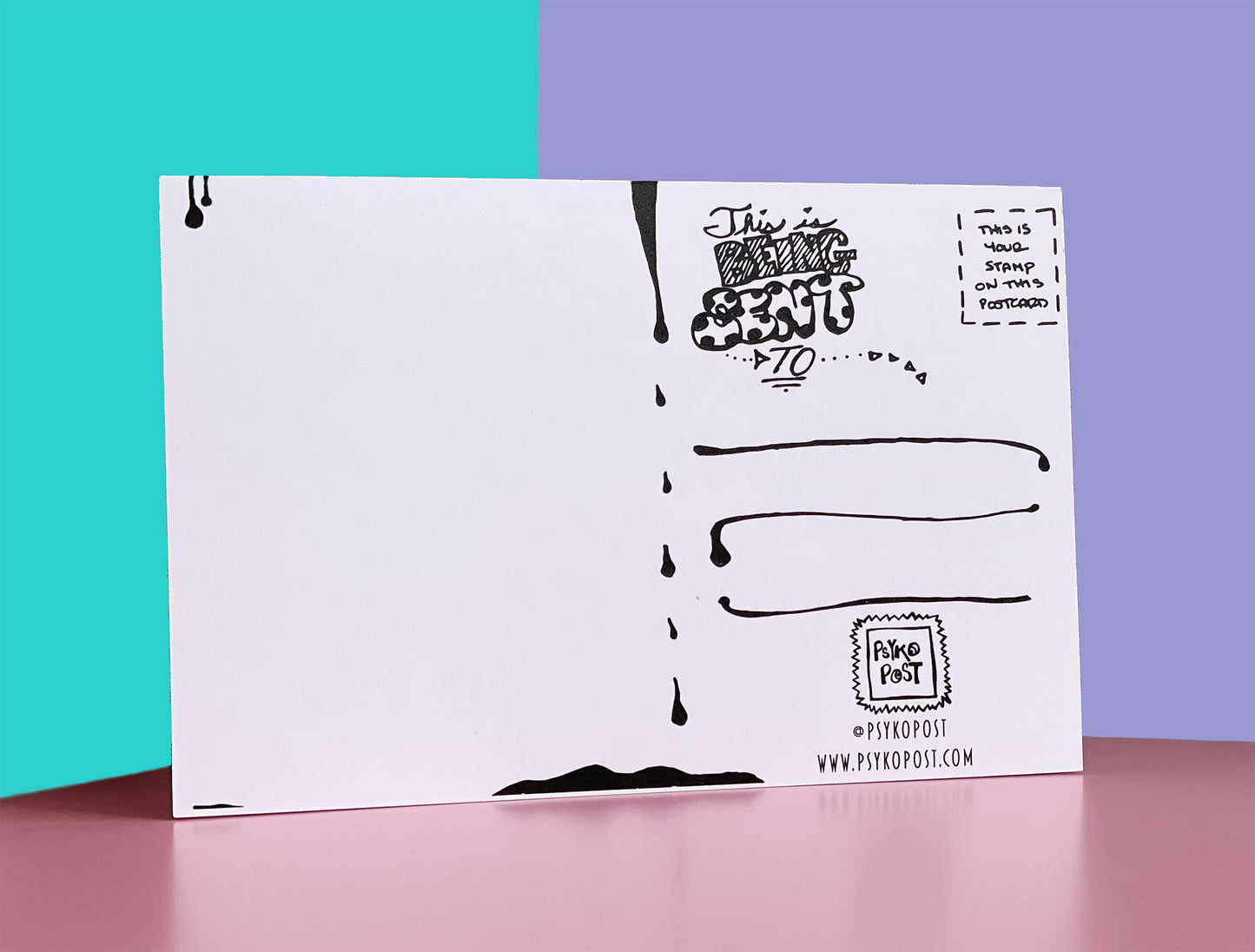 This Is Your Brain On Therapy Postcard