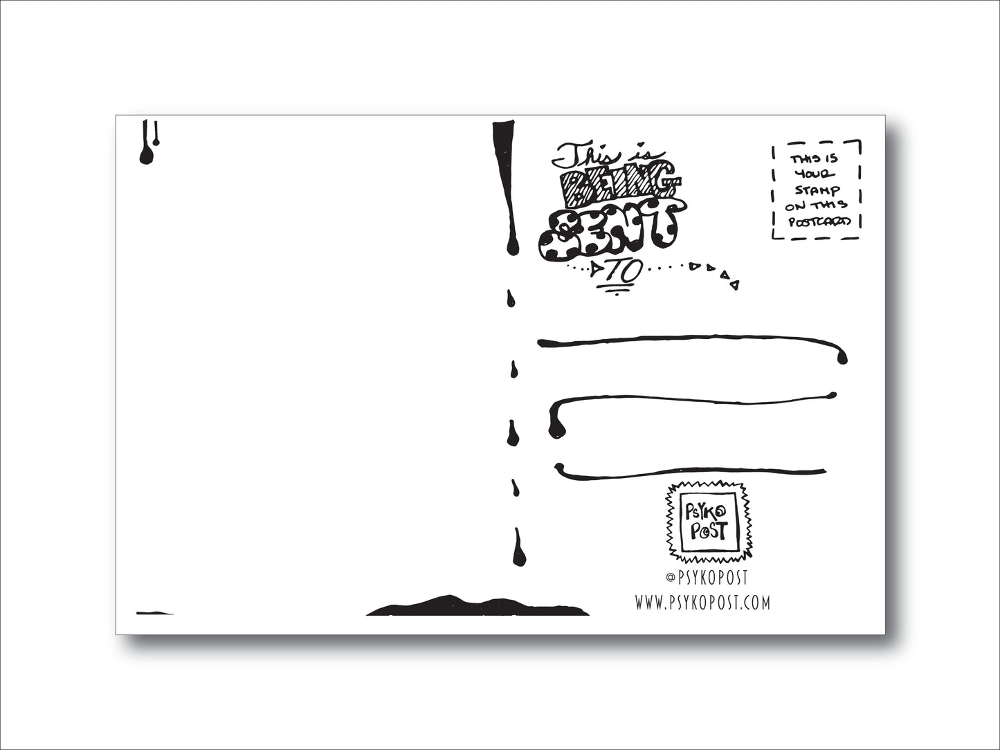 This Is Your Brain On Therapy Postcard