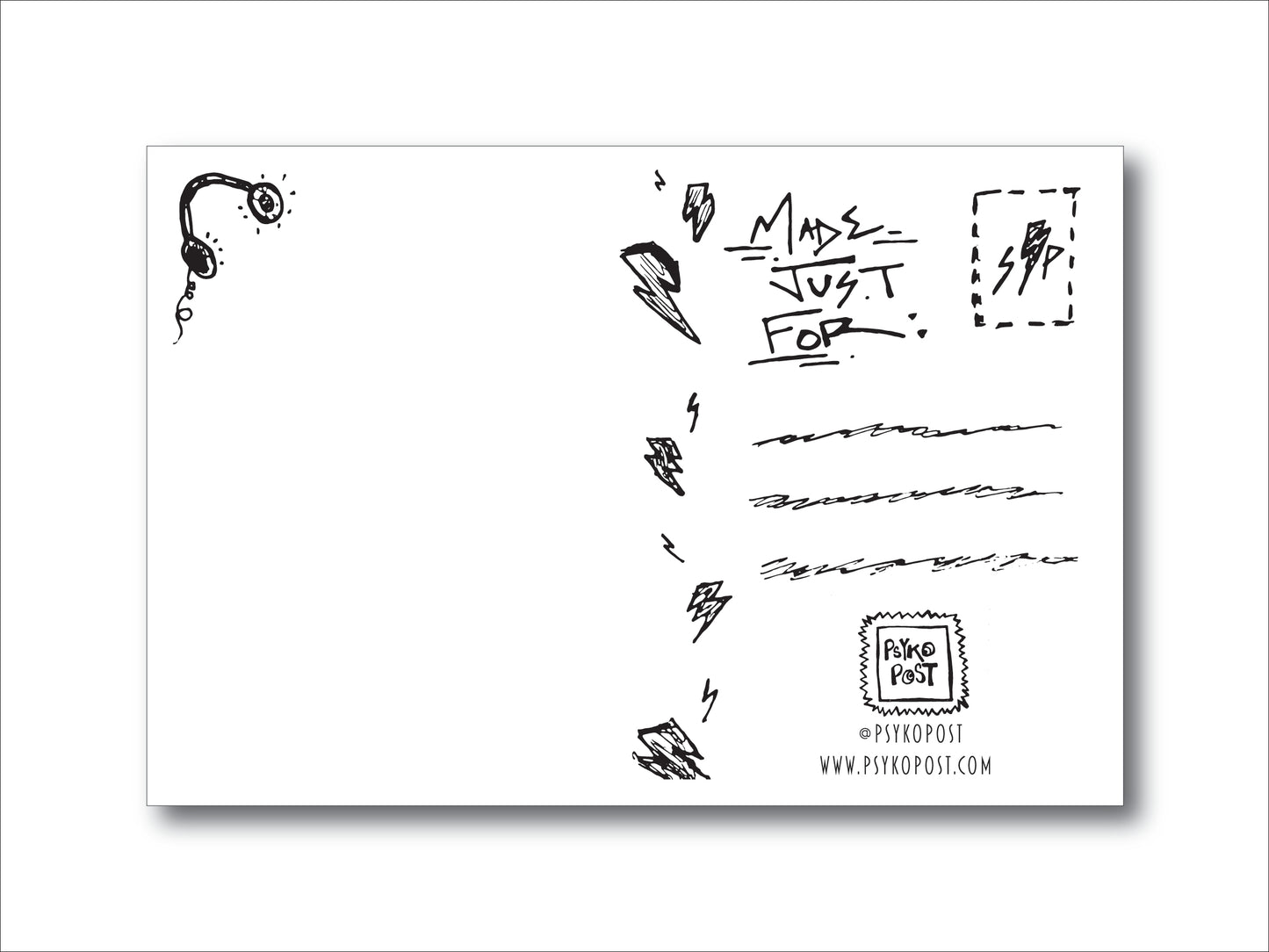 All Mixed Up Postcard
