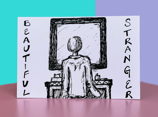 Beautiful Stranger Postcard